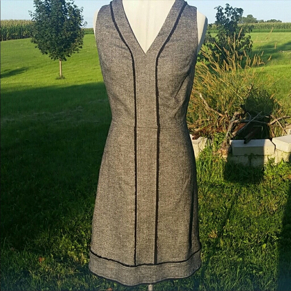 NWOT Banana Republic Gray Dress 2T 2 Tall.